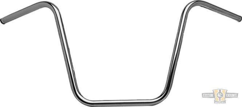 Manubrio Ape Hanger 1" alto 16" Cromato senza foss Santee