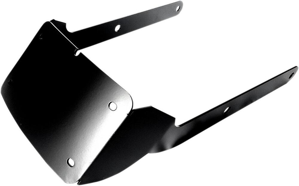 Portatarga centrale curvo nero per Softail Fat Bob 