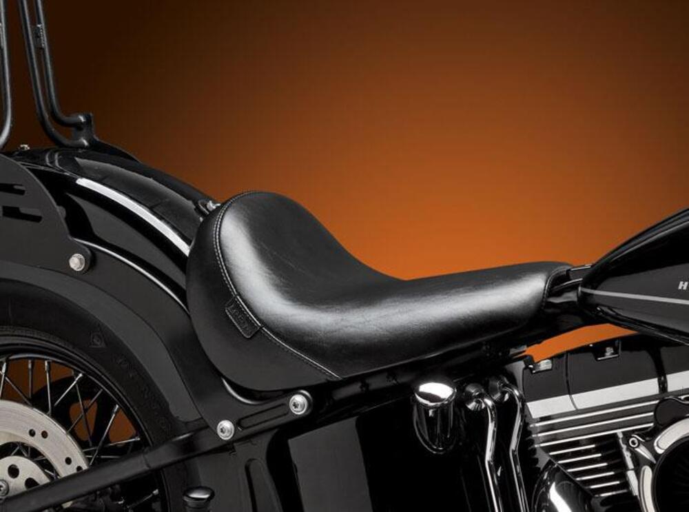 Sella Le Pera Bare Bones Solo Smooth per Softail B