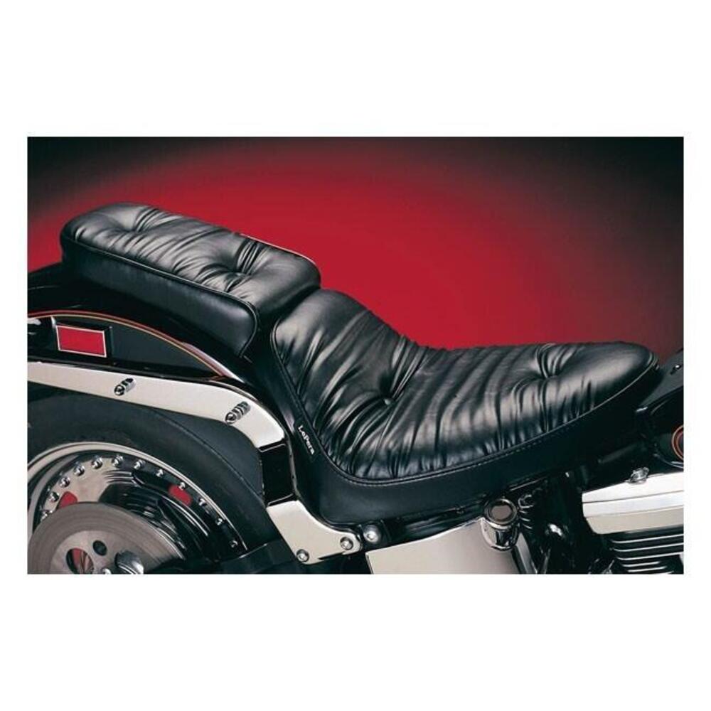 Sella Le Pera Cobra Solo Regal Plush per Softail d