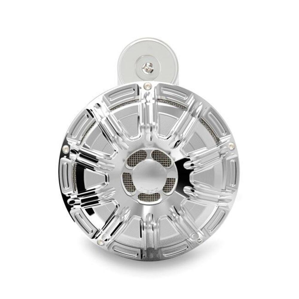 Clacson Arlen Ness 10 Gauge cromato per Sportster