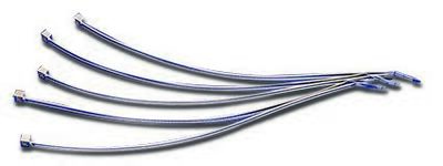 Fascette cromate lunghe 30 cm Custom Chrome 