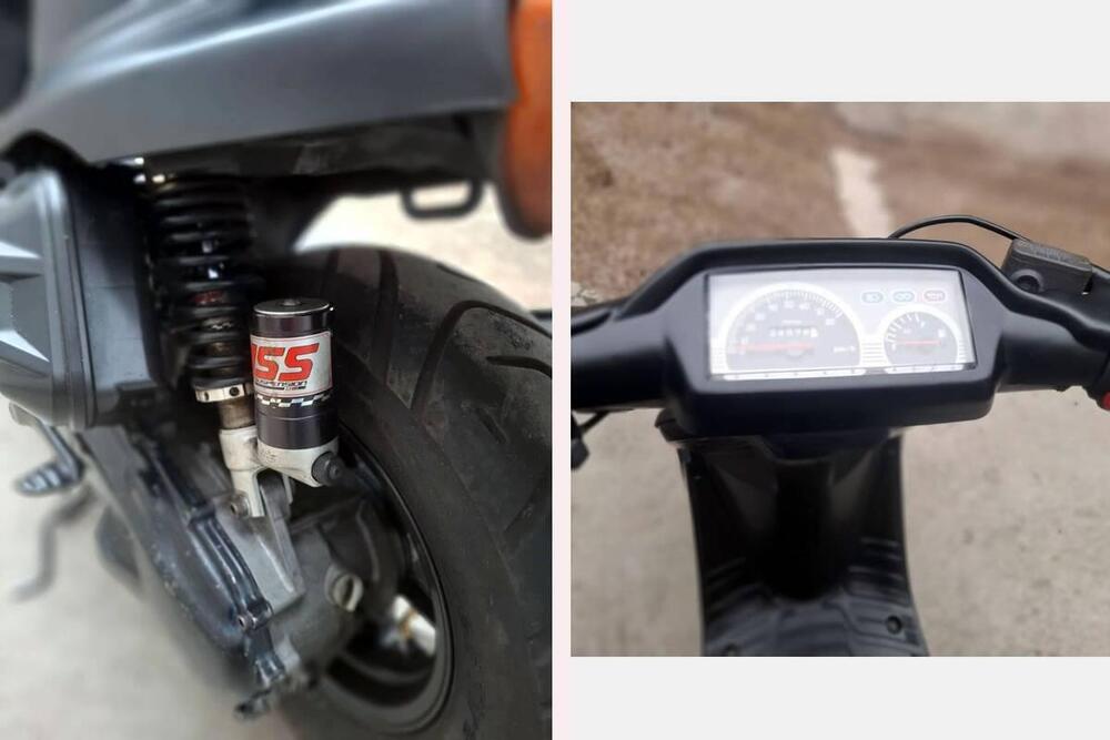 Mbk Booster 50 Spirit (2003 - 04) 12 inch (5)