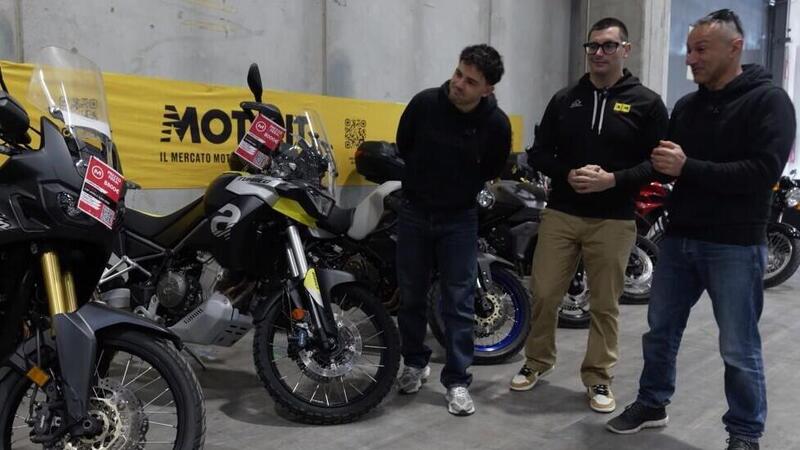 Al Padiglione 7 di MBE 2026 l'area usato di Moto.it, per trovare la moto dei tuoi sogni! [VIDEO] 