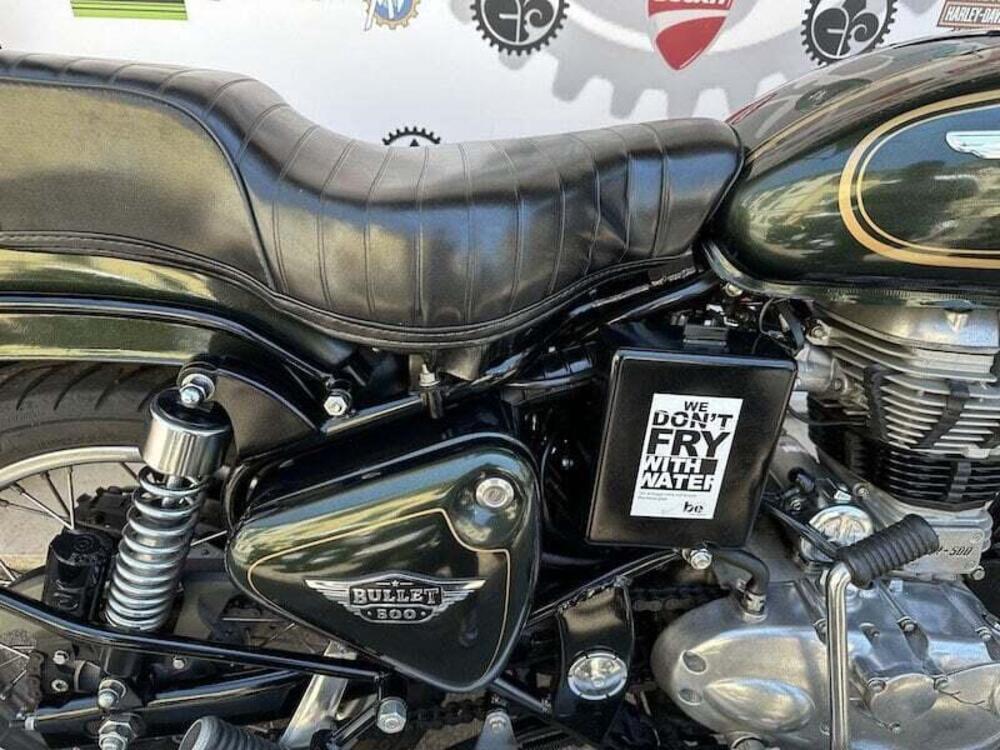 Royal Enfield Bullet 500 Classic EFI - Battle Green (2011 - 16) (7)