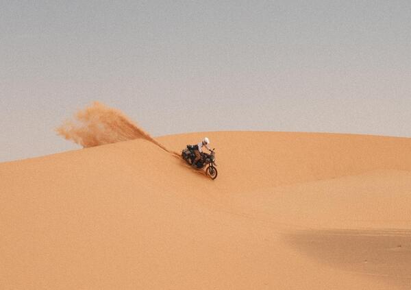 Alex Costa racconta il viaggio da Barcellona a Città del Capo allo stand KAPPA al Motor Bike Expo