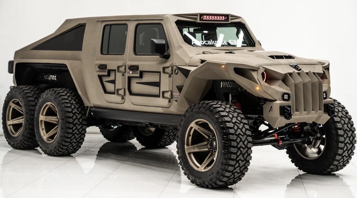 6x6, V8 HEMI e oltre 570 CV: ecco l’Apocalypse Hellfire 2.0