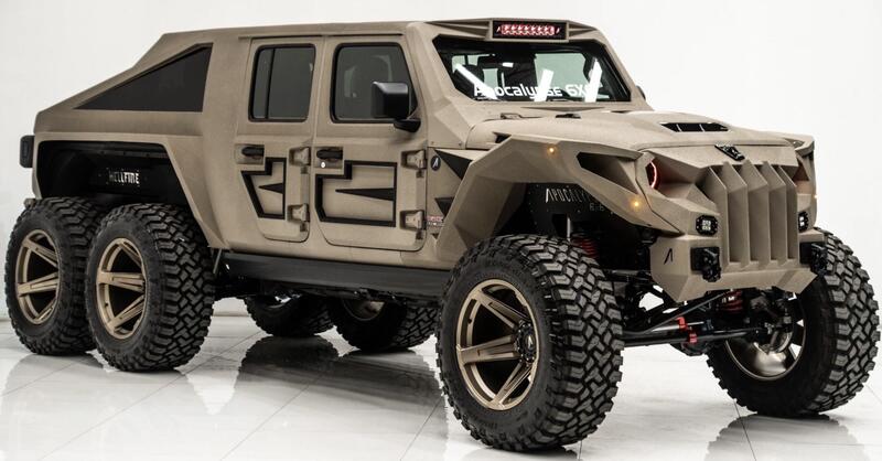 6x6, V8 HEMI e oltre 570 CV: ecco l&rsquo;Apocalypse Hellfire 2.0