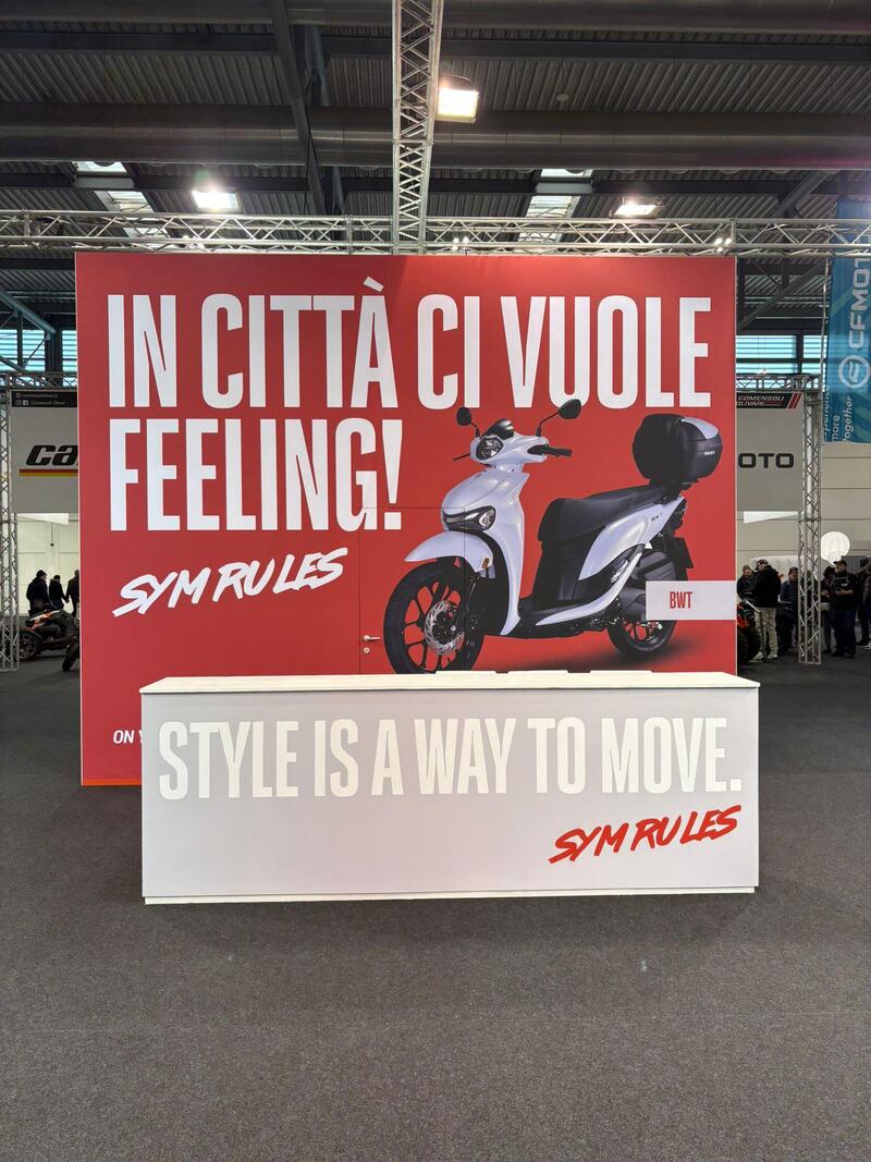 SYM Italia al Motor Bike Expo 2026: non solo scooter! [VIDEO] 