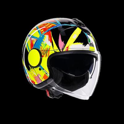 casco jet AGV Eteres E2206 nero