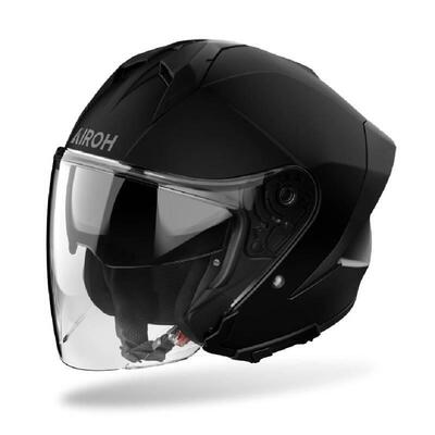 TRIMBOLIMOTO CASCO AIROH JET H.21 CARBON NERO OPAC