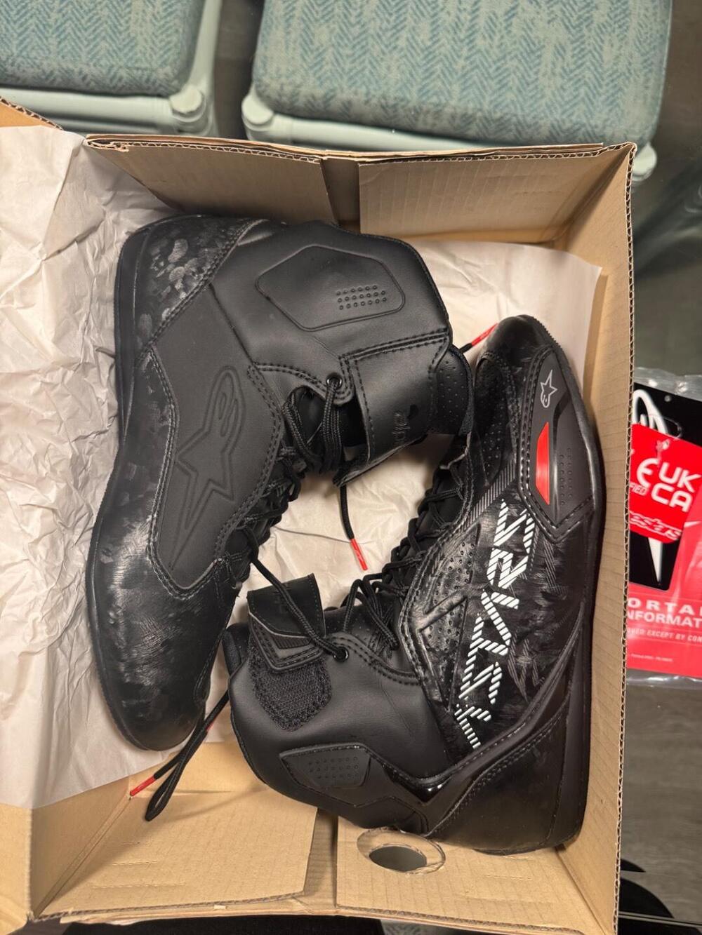 Scarpe FASTER-3 Black gun metal Alpinestars