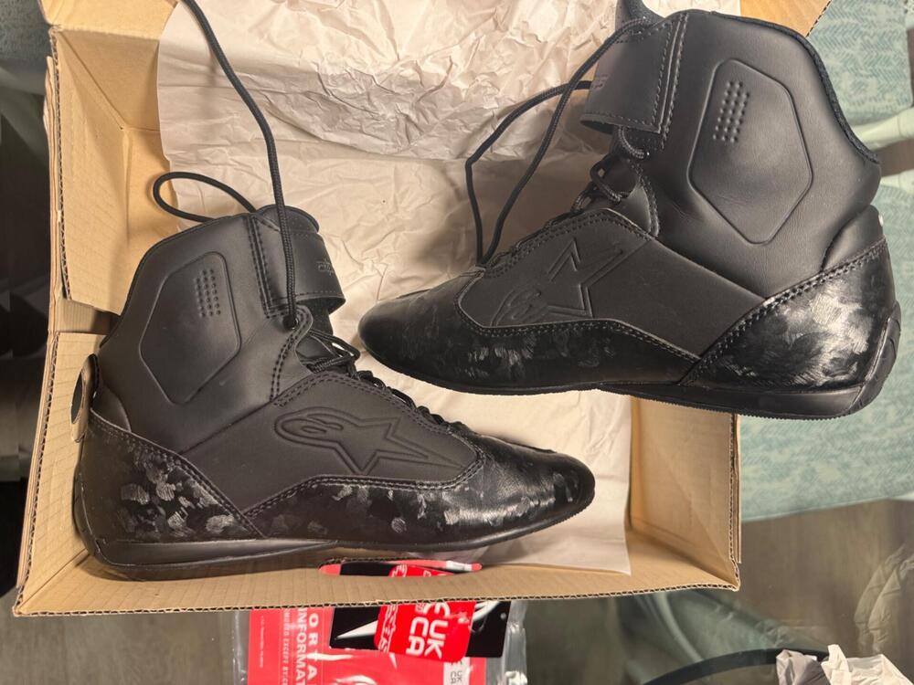 Scarpe FASTER-3 Black gun metal Alpinestars (5)