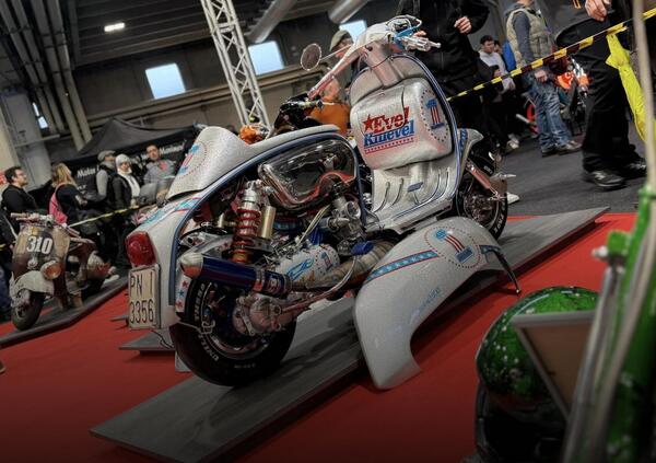 Mai vista una Vespa da 40.000 €? Esposizione da urlo a MBE 2026 [VIDEO]