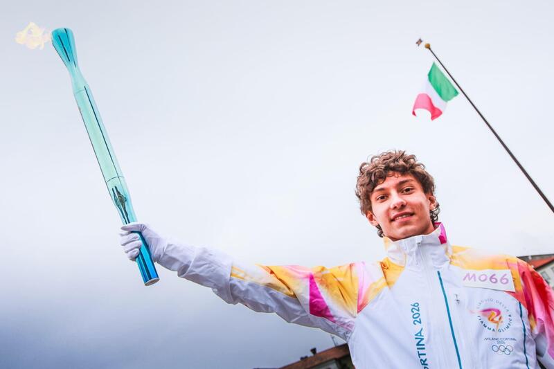 Dalla Formula 1 alla Fiamma Olimpica: Kimi Antonelli tedoforo per le Olimpiadi di Milano-Cortina