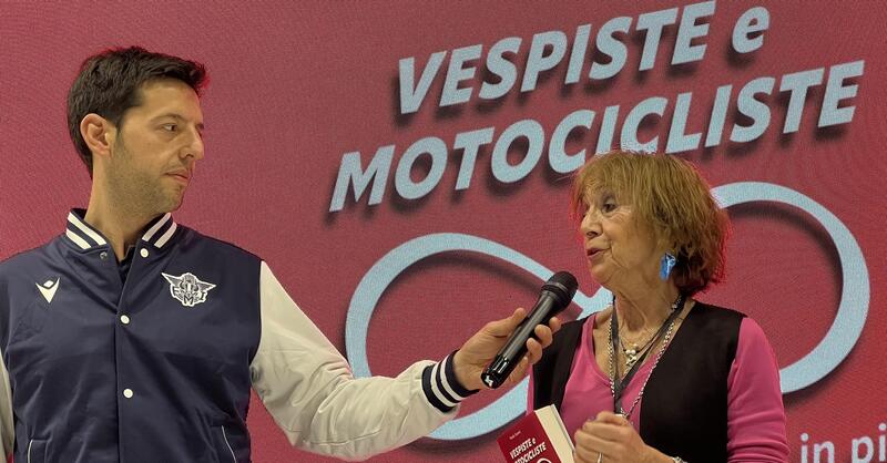 Motor Bike Expo, Paola Scarsi presenta "Vespiste e Motocicliste" allo stand FMI
