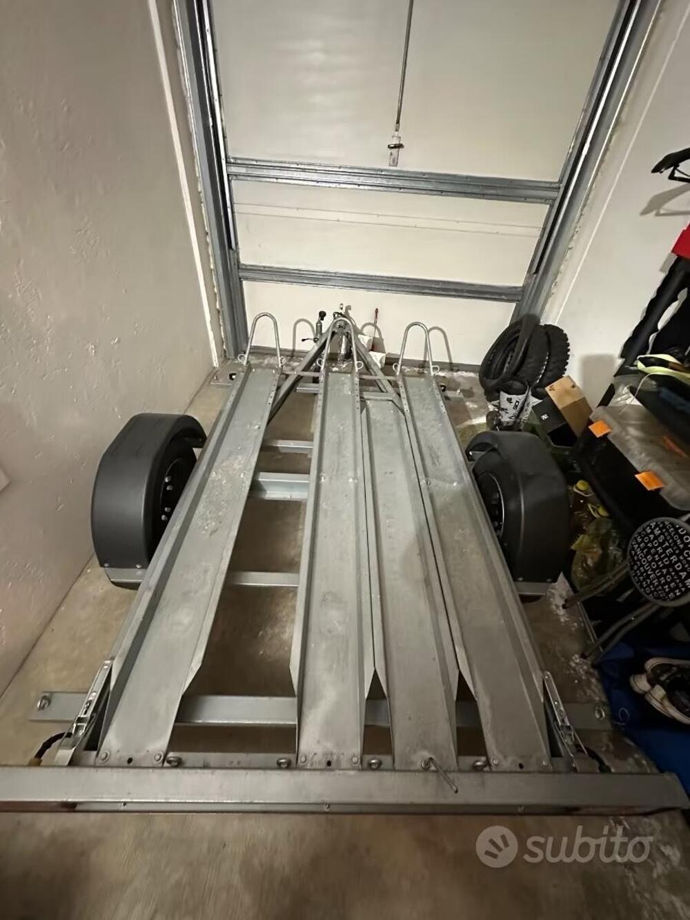 Carrello porta moto novatecno