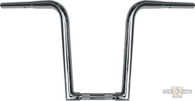 Manubrio Ape Hanger 1-1/4" alto 14" Cromato Z Outl 