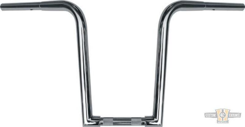 Manubrio Ape Hanger 1-1/4" alto 14" Cromato Z Outl 