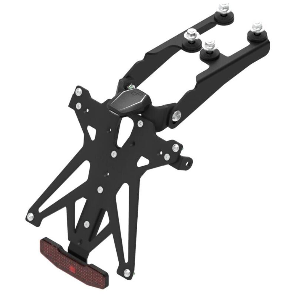 Kit portatarga con catadiottro e luce targa Lighte Lightech