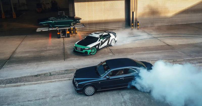 Quando una Bentley diventa un&rsquo;auto da drift: Travis Pastrana porta la Supersports nello stile Gymkhana