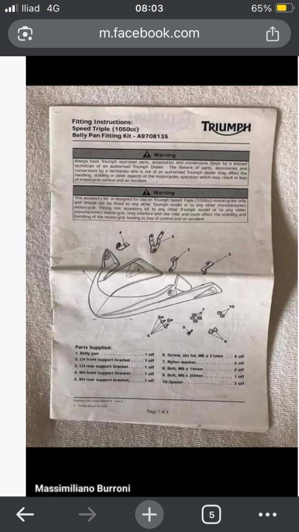 Triumph Speed Triple 1050 SE 15th Anniversary (2009 -10) (14)