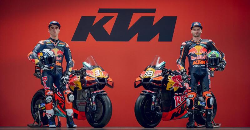 MotoGP 2026. KTM Factory presenta la RC16: ecco le "nuove" livree di Pedro Acosta e Brad Binder [GALLERY]