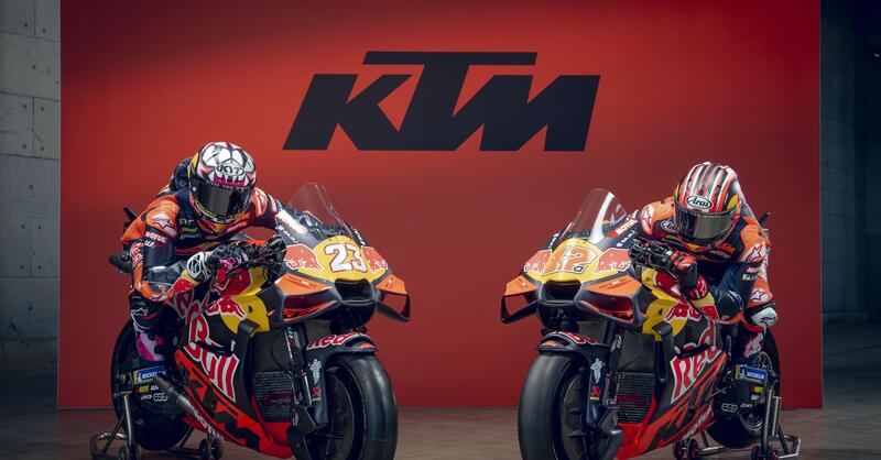 MotoGP 2026. Ecco le nuove KTM Tech3 di Enea Bastianini e Maverick Vinales. La novit&agrave; &egrave; che... no, sono uguali [GALLERY e VIDEO]