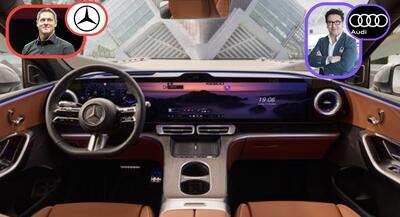 Maxi schermi in auto: Audi frena, Mercedes accelera. &Egrave; davvero sicurezza o solo moda?