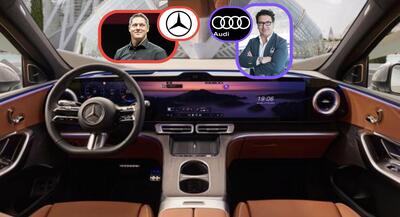 Maxi schermi in auto: Audi frena, Mercedes accelera. &Egrave; davvero sicurezza o solo moda?