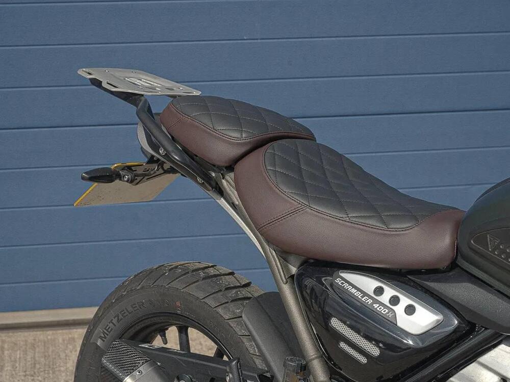 Portapacchi originale per Triumph Speed e Scramble