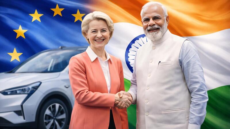 L'UE sosituisce la Cina con l'India? -90% di dazi sulle auto europee grazie al nuovo (storico) accordo commerciale