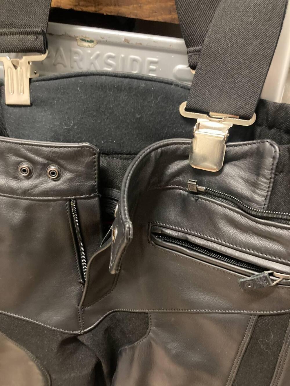 Pantaloni pelle con protezioni Spidi (3)