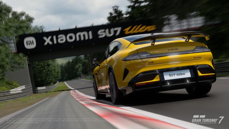 Xiaomi SU7 Ultra ora disponibile in Gran Turismo 7 con l'update 1.67