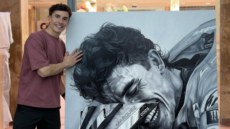 MotoGP 2026. Sorpresa per Marc Marquez: un ritratto di un momento speciale prima di volare in Malesia [VIDEO]