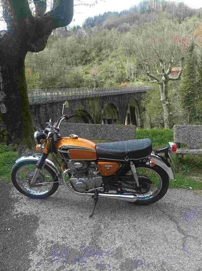 Honda Cb350 twin d'epoca