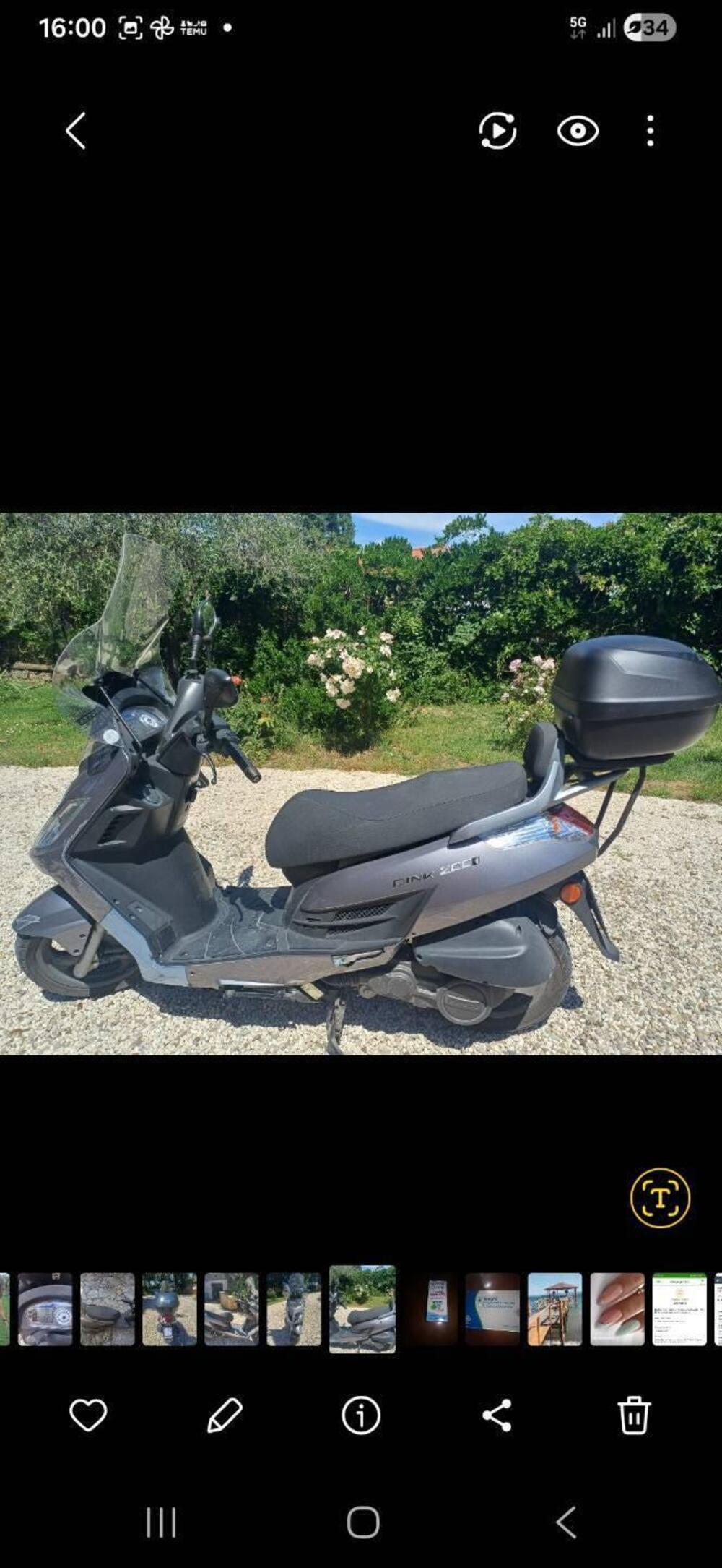 Kymco Dink 200i DD (2007 - 17)