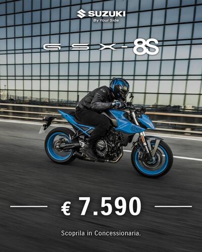 Suzuki GSX-8S (2023 - 24) nuova