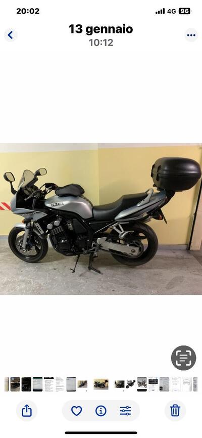 Yamaha FZS 600 Fazer (2002 - 03) usata