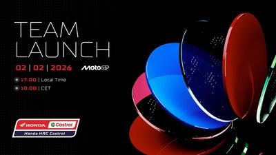LIVE - MotoGP 2026. Ultima presentazione del 2026! Il team Honda HRC svela le livree per la stagione [DIRETTA ORE 10]