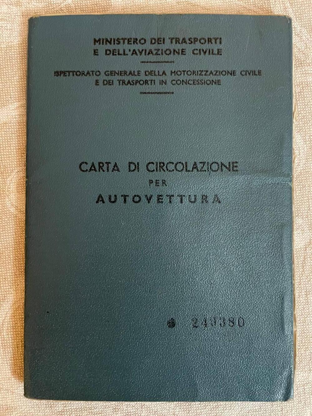 Fiat Fiat 1500 Cabriolet tipo 118H, anno 1964 d'epoca a Milano (6)