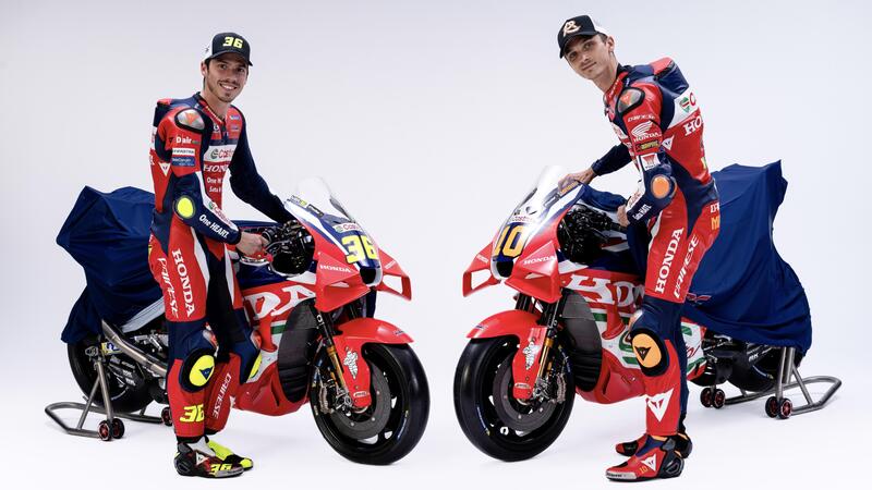MotoGP 2026. Il Team HRC svela le nuove livree: ecco le Honda di Joan Mir e Luca Marini [GALLERY]