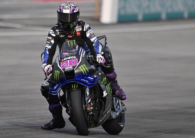 MotoGP 2026. Test di Sepang. Fabio Quartararo, caduta, dito rotto e test già finiti: Non avrebbe senso continuare. Sulla moto: C'è ancora molto da fare