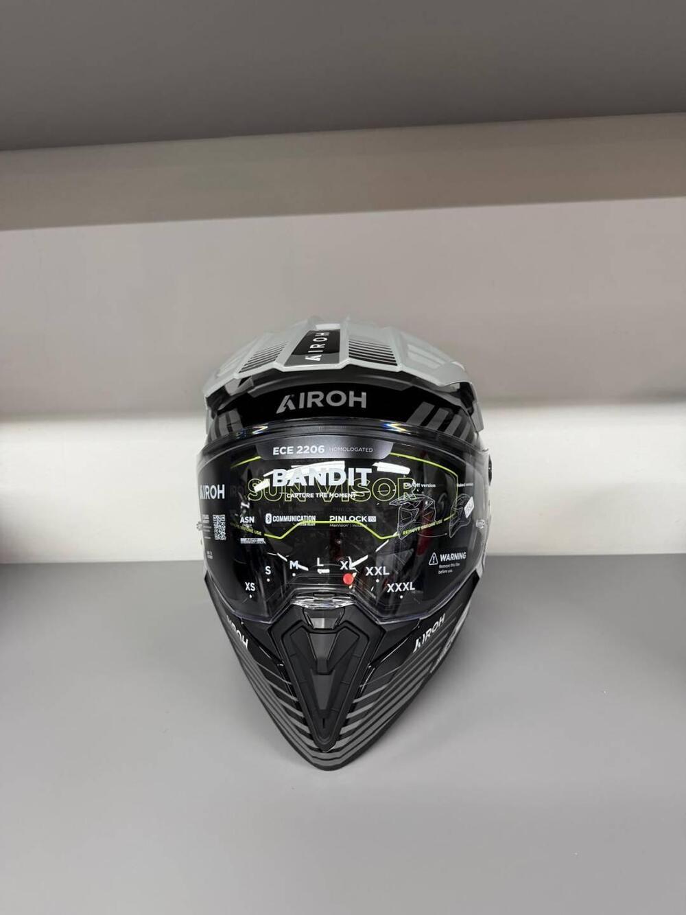 AIROH BANDIT SPICY GREY GLOSS