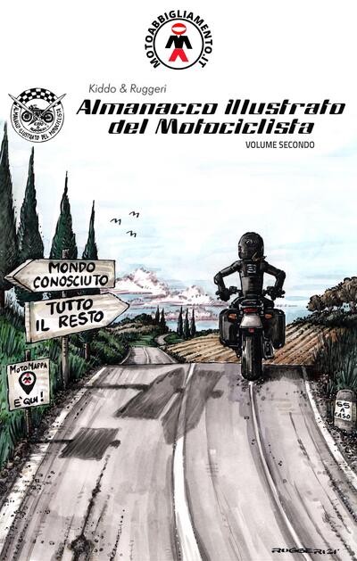 Libro Almanacco Illustrato del Motociclista volume Motoabbigliamento.it