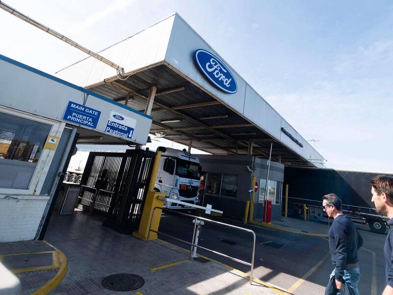 L'impianto di produzione Ford di Valencia