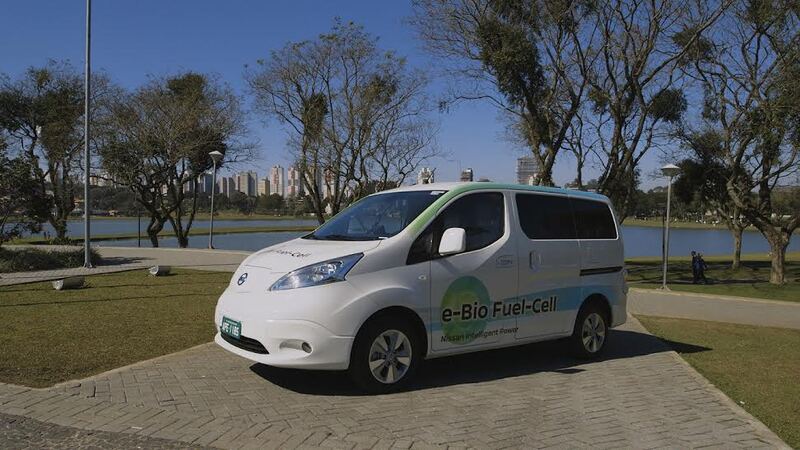 Nissan: svelato il prototipo del primo veicolo Fuel-Cell a bio-etanolo