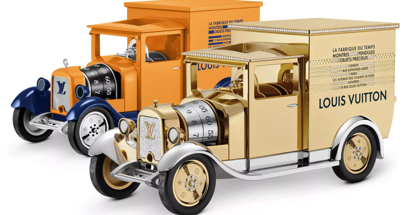Louis Vuitton Camionnette: l&rsquo;orologio da tavolo a forma di camion costa pi&ugrave; di un&rsquo;auto sportiva