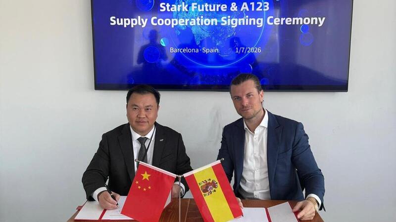 Stark Future e Wanxiang A123 insieme per una nuova generazione di batterie moto