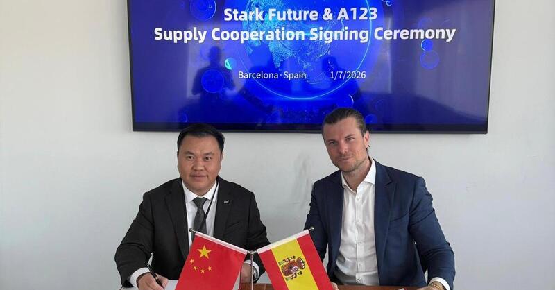 Stark Future e Wanxiang A123 insieme per una nuova generazione di batterie moto